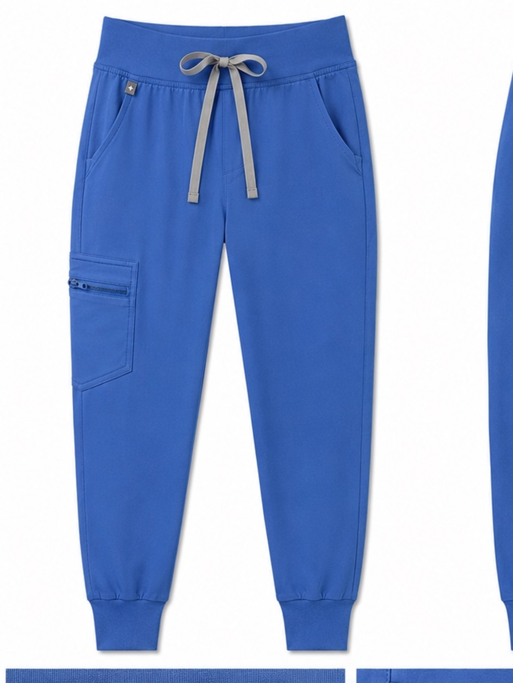 FIGS Zamora Jogger Scrub Pants Ceil Blue